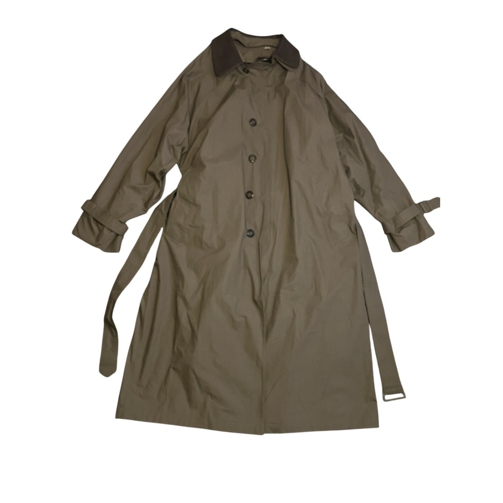 London Fog Beige Trench Coat 40 With Warm Detachable Lining